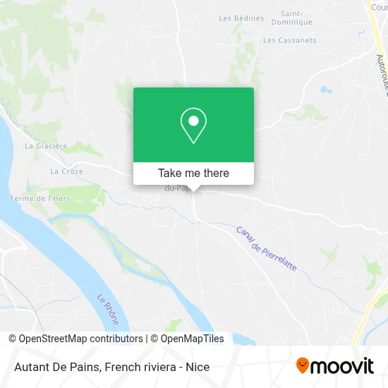 Autant De Pains map