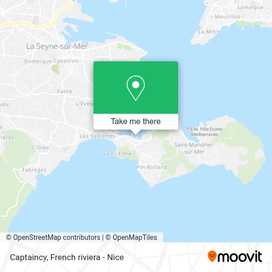 Capitainerie map
