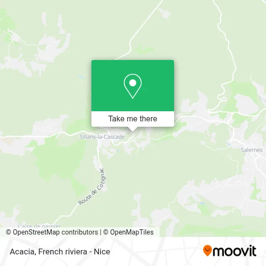 Acacia map