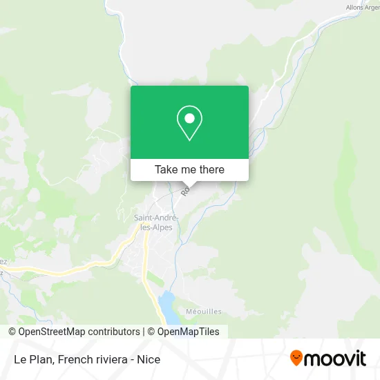 Le Plan map