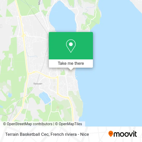Terrain Basketball Cec map