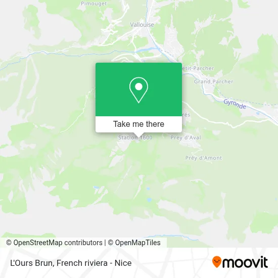 L'Ours Brun map