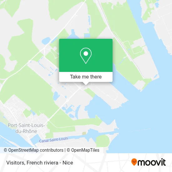 Visitors map