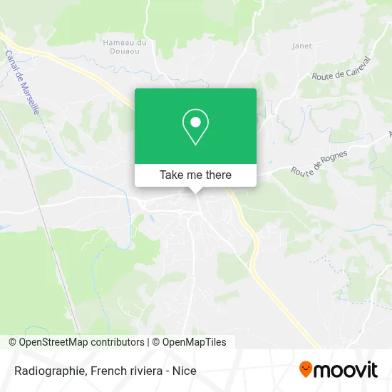 Radiographie map