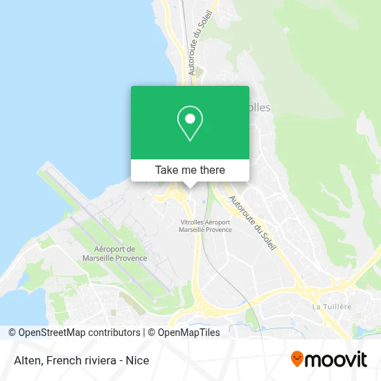 Alten map