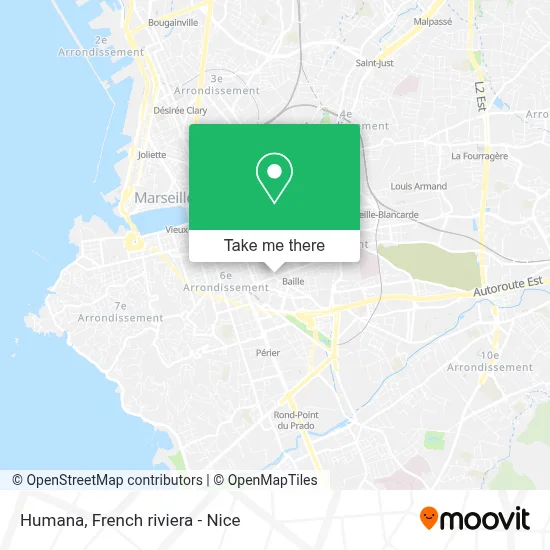Humana map