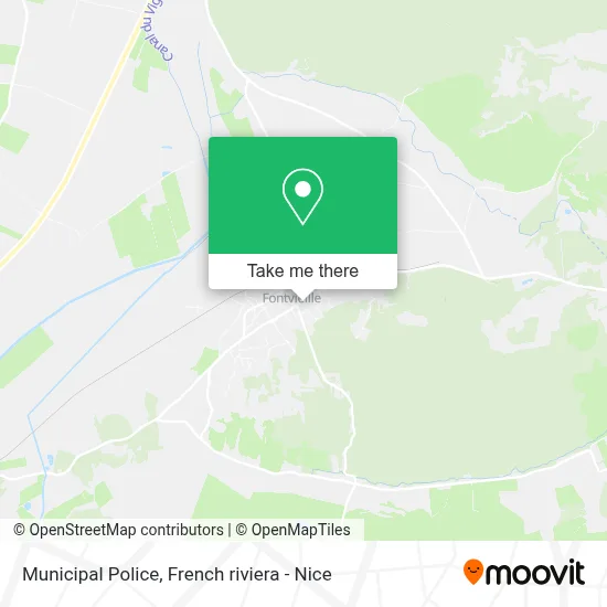 Police Municipale map