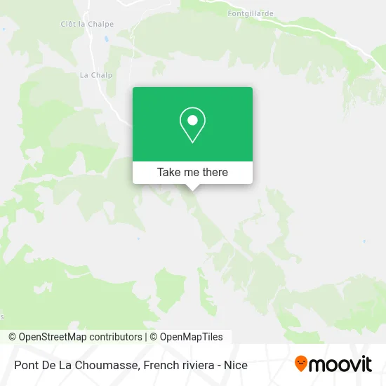 Pont De La Choumasse map
