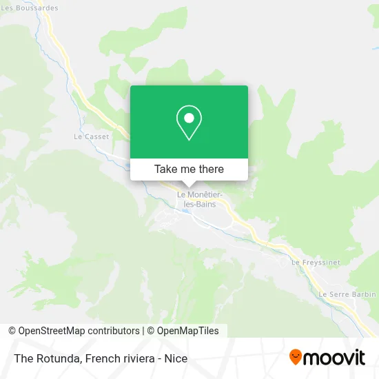 La Rotonde map
