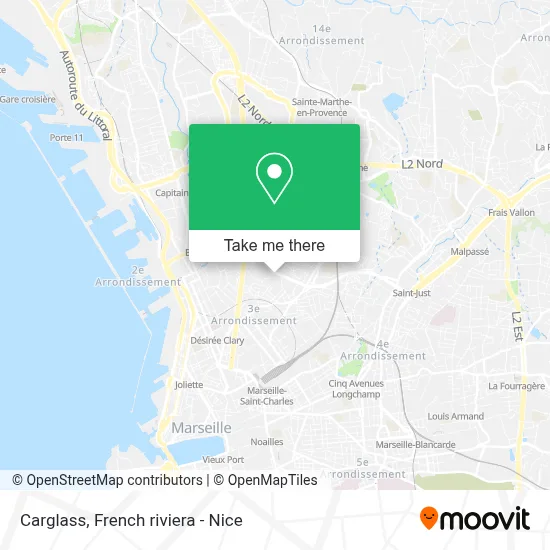 Carglass map