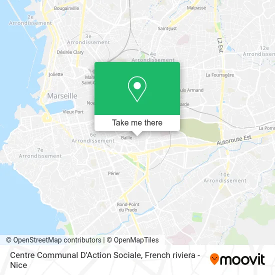 Centre Communal D'Action Sociale map