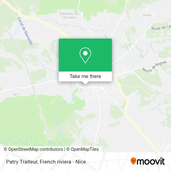 Patry Traiteur map