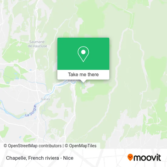 Chapelle map