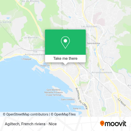 Agiltech map
