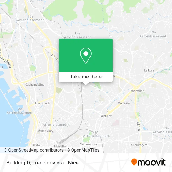 Batiment D map