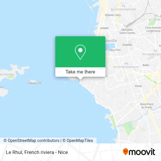 Le Rhul map