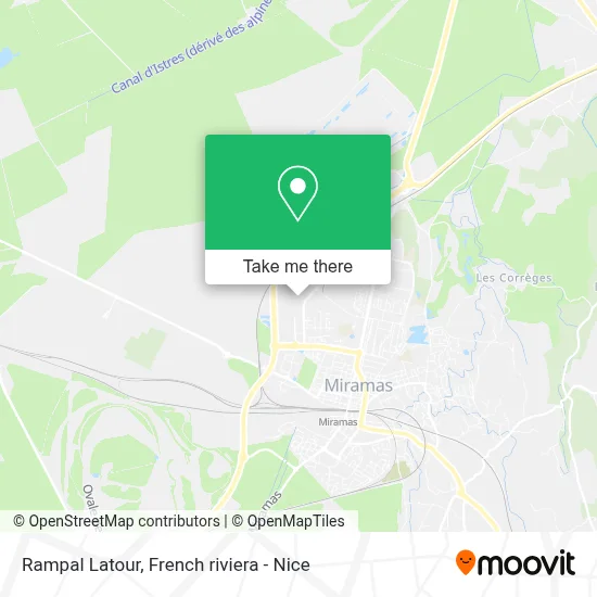 Mapa Rampal Latour