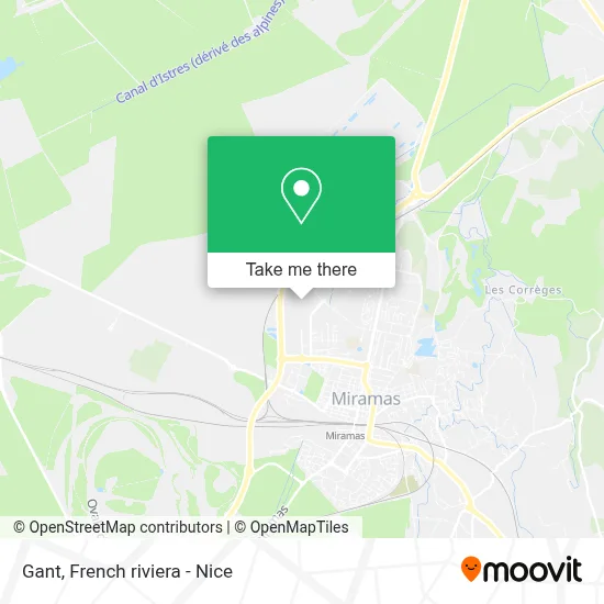 Gant map