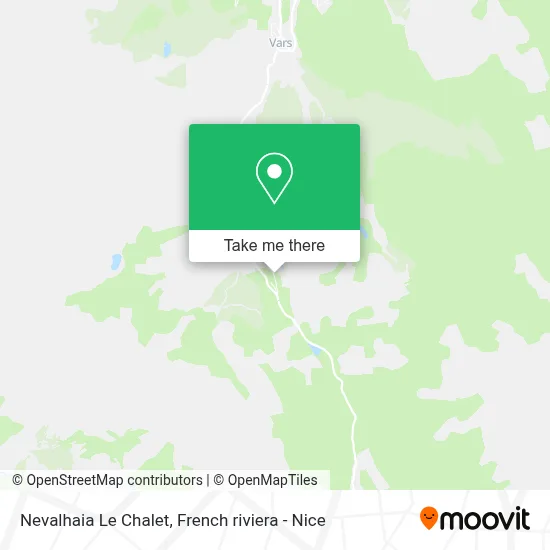 Nevalhaia Le Chalet map