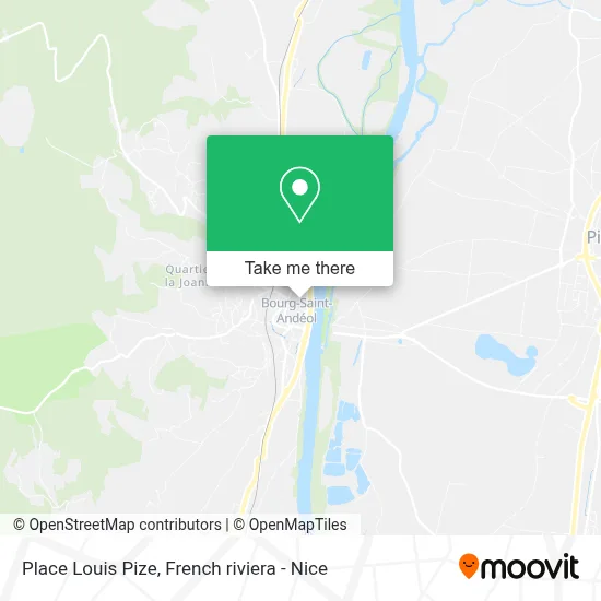 Place Louis Pize map