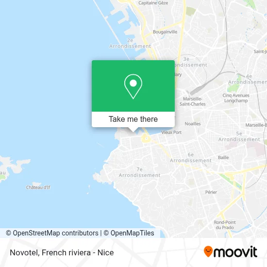 Novotel map