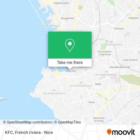 Kfc map