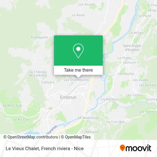 Le Vieux Chalet map