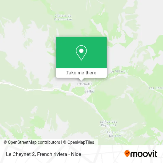 Le Cheynet 2 map