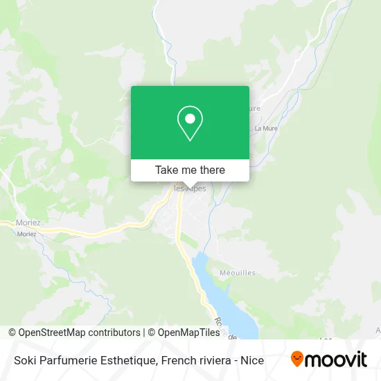 Soki Parfumerie Esthetique map