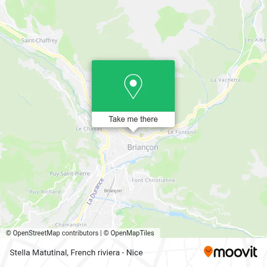Stella Matutinal map