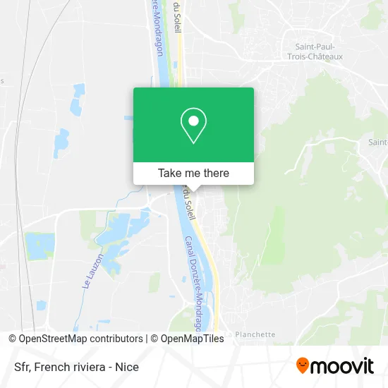 Sfr map