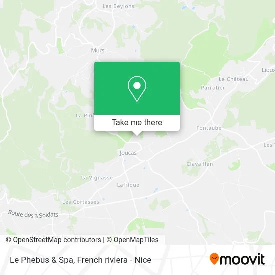Le Phebus & Spa map