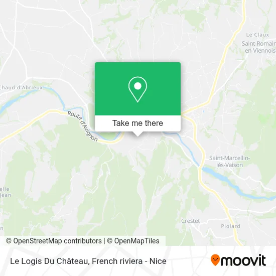 Le Logis Du Château map