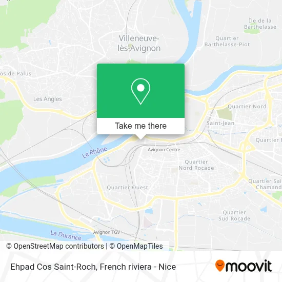 Ehpad Cos Saint-Roch map