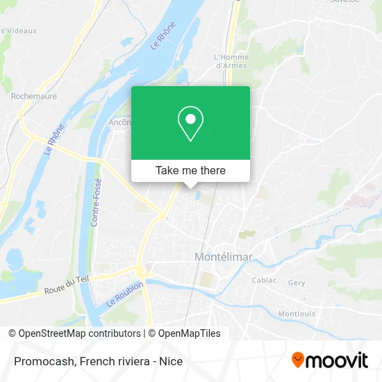 Promocash map