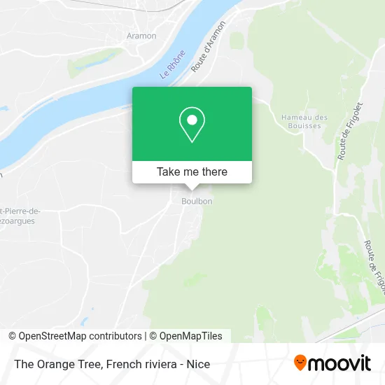 L'Oranger map