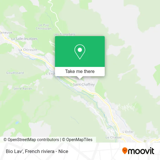 Bio Lav' map