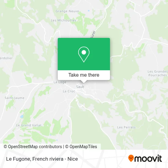 Le Fugone map