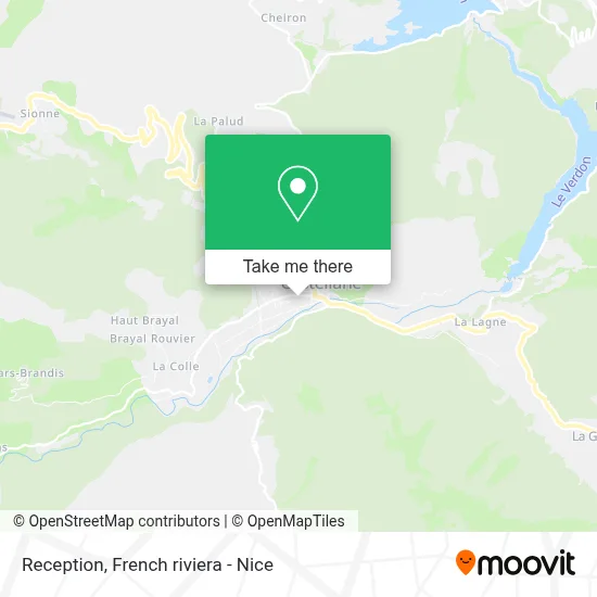 Reception map