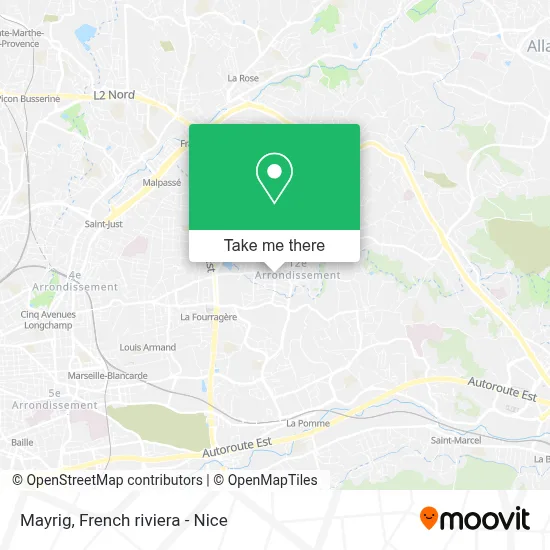 Mayrig map