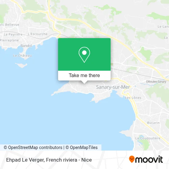 Ehpad Le Verger map