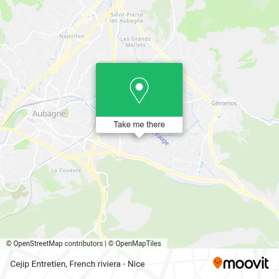 Cejip Entretien map