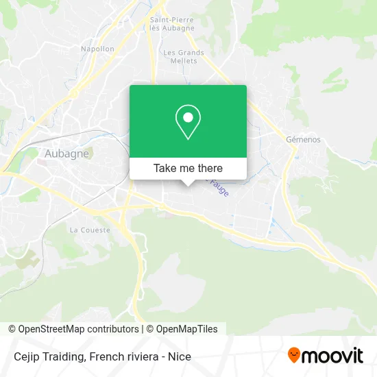 Cejip Traiding map