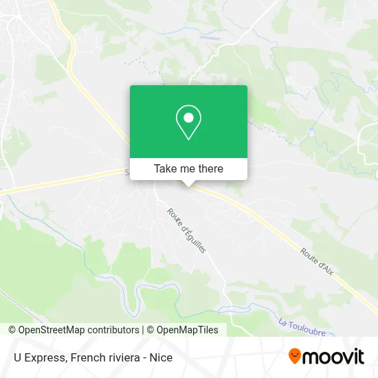 U Express map