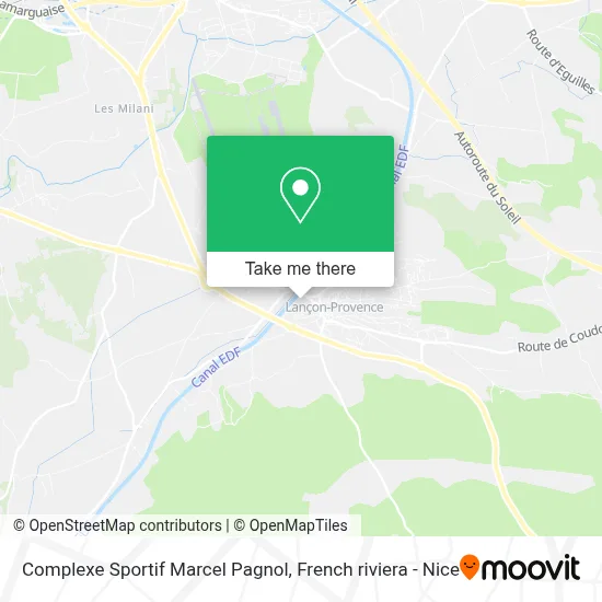 Complexe Sportif Marcel Pagnol map