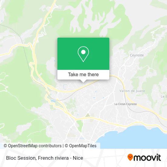 Bloc Session map