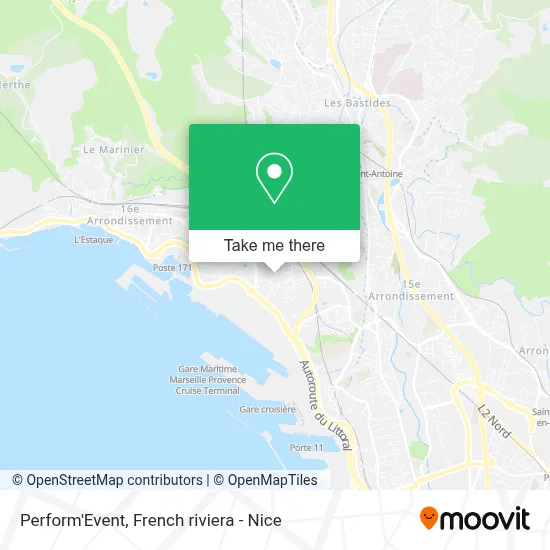 Perform'Event map