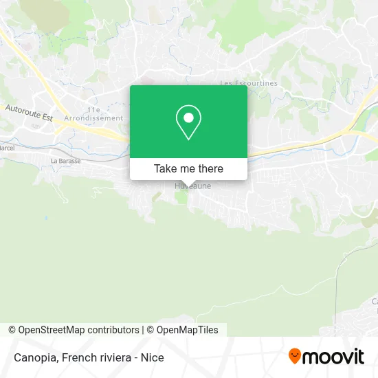 Canopia map