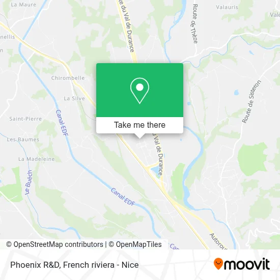 Phoenix R&D map