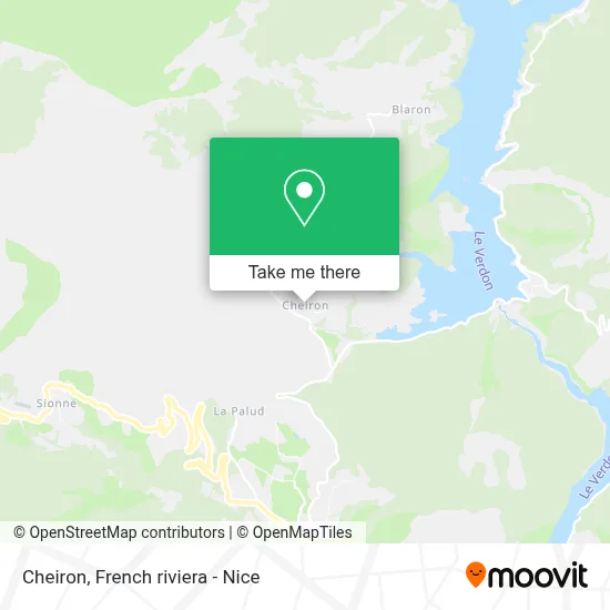 Cheiron map